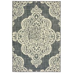 Marina 5929e Grey/Ivory Area Rug
