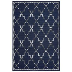 Marina 7765b Navy/Ivory Area Rug