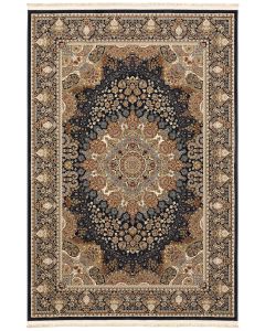 Masterpiece 1802b Navy/Multi Area Rug