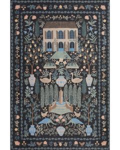 Menagerie MEN-03 Black Area Rug