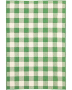 Meridian 2598g Green/Ivory Area Rug