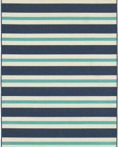 Meridian 5701b Blue/Ivory Area Rug