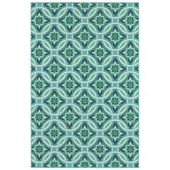 Meridian 5868l Blue/Green Area Rug