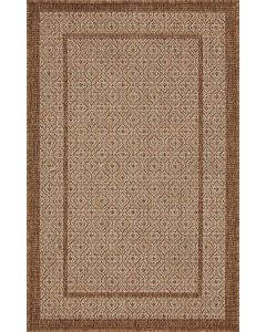 Merrick MER-05 Chestnut/Oatmeal Rug