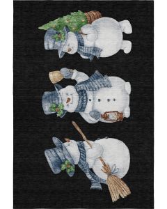 Merry & Bright MY28 Black Area Rug