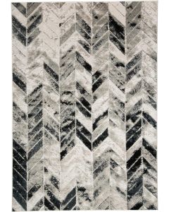 Micah 3048F Black/Gray/Silver Rug