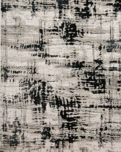 Micah 3339F Black/White/Gray Rug