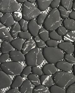Micro Crystal Stone I Black Natural Stone Tile