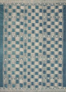 Mika MIK-08 Blue/Ivory Area Rug