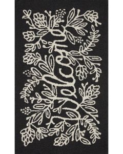 Minnie MIN-03 Black Area Rug