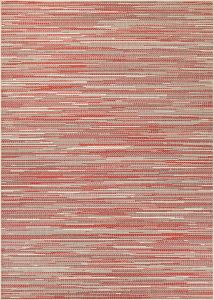 Monaco Alassio Sand/Maroon Rug