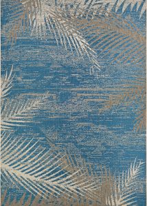 Monaco Tropical Palms Ocean Area Rug