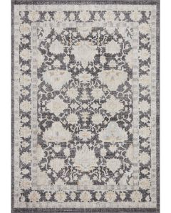 Monroe MON-05 Charcoal/Natural Area Rug