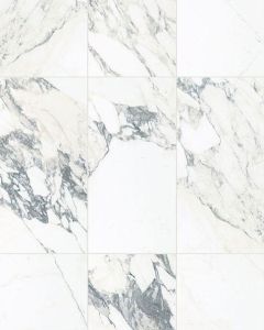 Montecello White Stone Porcelain Marble Tile