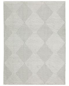 Montecito 8111w Grey/White Area Rug