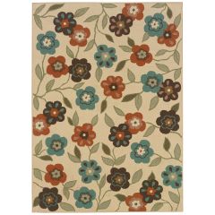 Montego 2267y Ivory/Brown Area Rug