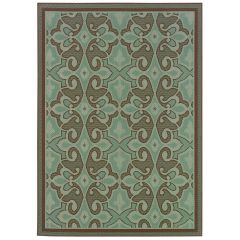 Montego 2335l Blue/Brown Area Rug