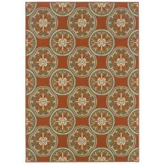 Montego 8323d Rust/Ivory Area Rug