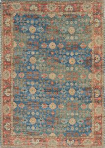 Morris 2227 Blue/Red Traditions Area Rug