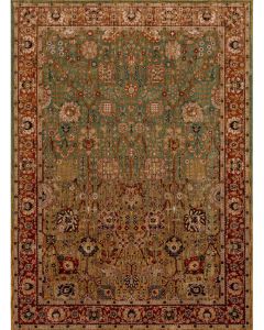 Spice Market Myanmar Aquamarine Area Rug