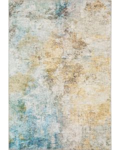 Myers Park myp09 Yellow/Blue Area Rug