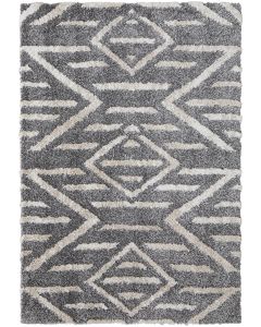 Mynka 39IBF Gray/Ivory Area Rug
