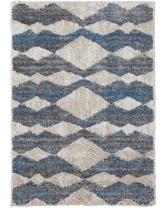 Mynka 39IFF Ivory/Gray/Blue Area Rug