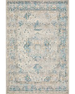 Naples 1221X Ivory/Blue Area Rug