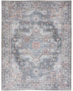 New Concept Washables SR101 Light Blue Multicolor Area Rug
