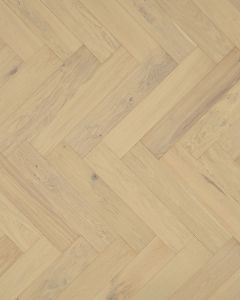 Noble's Way Herringbone Winter River White Oak Hardwood
