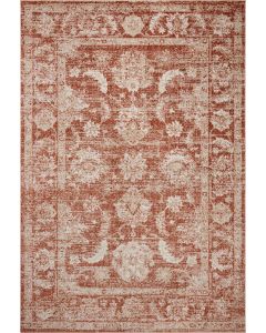 Odette ODT-03 Rust/Ivory Area Rug