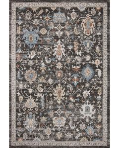Odette ODT-04 Charcoal/Multi Area Rug