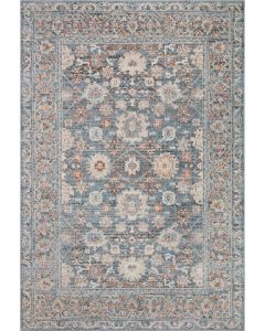 Odette ODT-07 Sky/Rust Area Rug