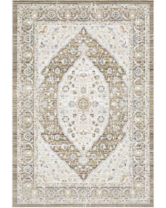 Cavett CAV12 Brown/Blue Area Rug
