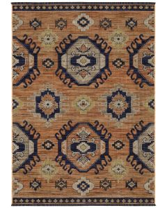 Legacy LGY01 Rust/Blue Area Rug