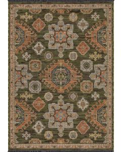 Legacy LGY02 Green/Rust Area Rug