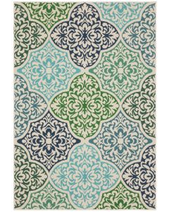 Meridian 4266L Blue/Green Area Rug