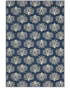Meridian 7420A Blue/Ivory Area Rug