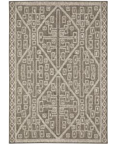 Zarina ZAR07 Brown/Beige Area Rug