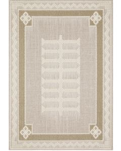 Zarina ZAR08 Beige/Brown Area Rug