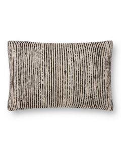 P0242 Black/Multi 13"x21" Pillow