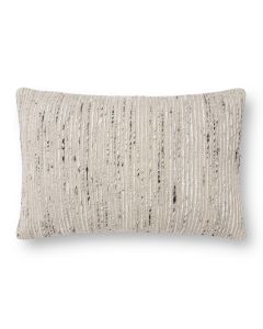 P0242 Silver/Multi 13"x21" Pillow