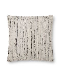 P0242 Silver/Multi 22"x22" Pillow