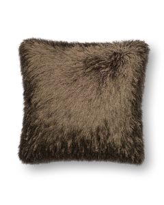 P0245 Brown 22"x22" Pillow