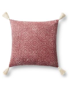 P0621 Red 22"x22" Pillow