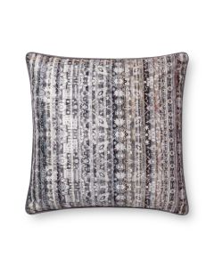 P0706 Grey 22"x22" Pillow