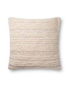 P0862 Natural 22"x22" Pillow