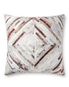P0900 Grey/Multi 36" Pillow