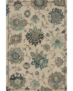 Padma PMA-03 Ivory/Blue Area Rug