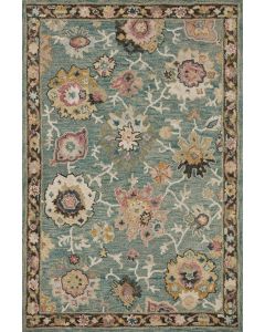 Padma PMA-04 Teal/Multi Area Rug